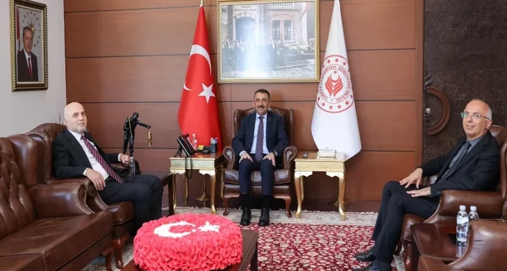Rektör Prof. Dr. Ahmet Ulusoy’dan Vali Hacıbektaşoğlu’na Ziyaret