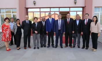 Rektör Şahin Şereflikoçhisar’da Ziyaretlerde Bulundu