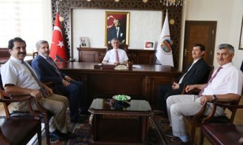 Rektör Şahin’den Vali Ataklı’ya İade-i Ziyaret