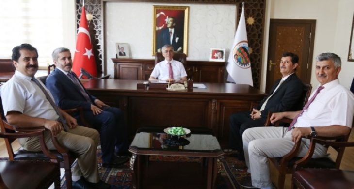 Rektör Şahin’den Vali Ataklı’ya İade-i Ziyaret