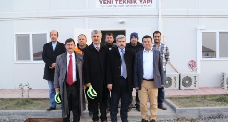 Rektör Şahin OSB’de Sanayicileri Ziyaret Etti