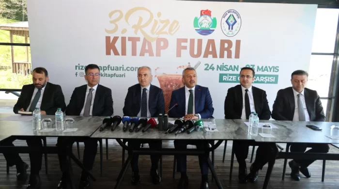 Rize 3. Kitap Fuarı kapılarını açıyor