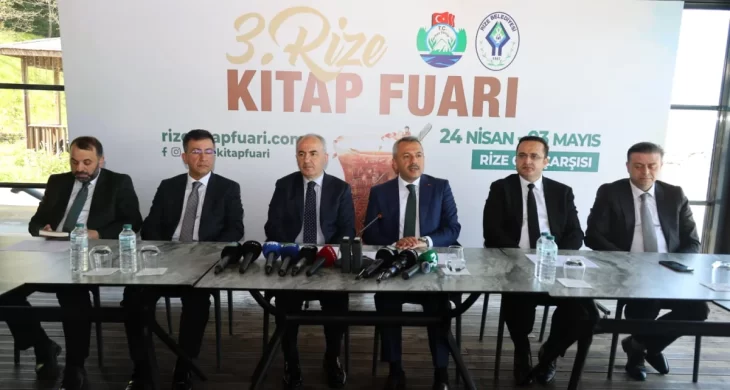 Rize 3. Kitap Fuarı kapılarını açıyor