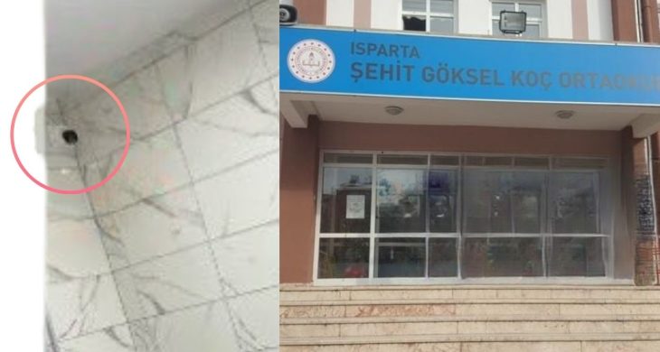 Isparta’da ortaokulda tuvaletlere kamera iddiası: Veliler suç duyurusunda bulundu