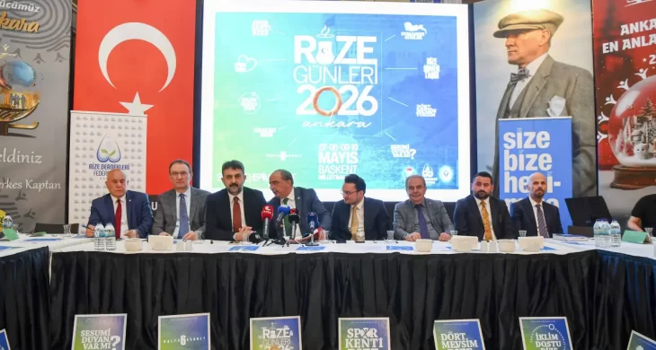 Rize, Ankara’ya geliyor…