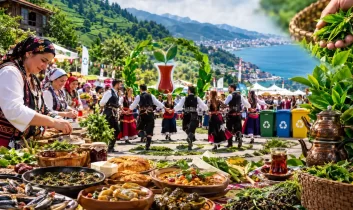 Rize Gastronomisinden Sıfır Atık Hareketi’ne horonlu destek