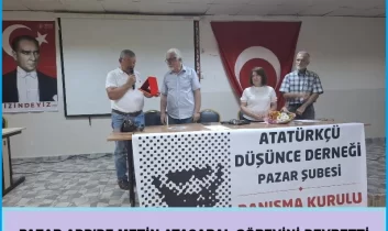 Rize-Pazar’da ADD Başkanı Metin ATASARAL 19 Yıl, 9 Ay sonra görevi devretti