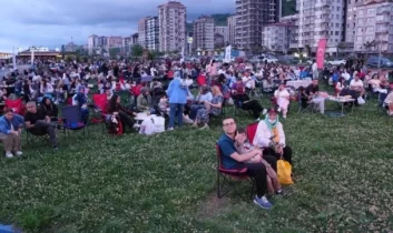Rize sahili kentin yeni yaşam merkezi oldu