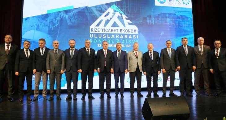 Rize Ticaret ve Ekonomi Uluslararası Kongre & Zirvesi başladı
