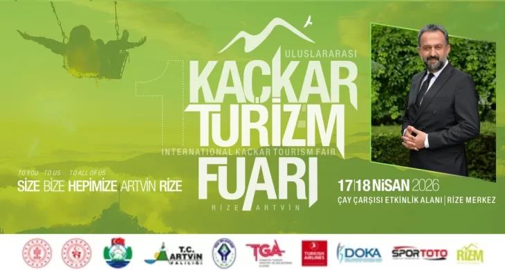 Rize’nin Ankara elçisi Halil İbrahim Yılmaz, Kaçkar Turizm Fuarı’nda; Başkentin deneyimini memleketine taşıyacak