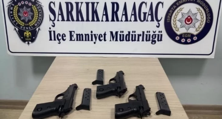 Ruhsatsız silah operasyonu: 2 şüpheli hakkında işlem başlatıldı