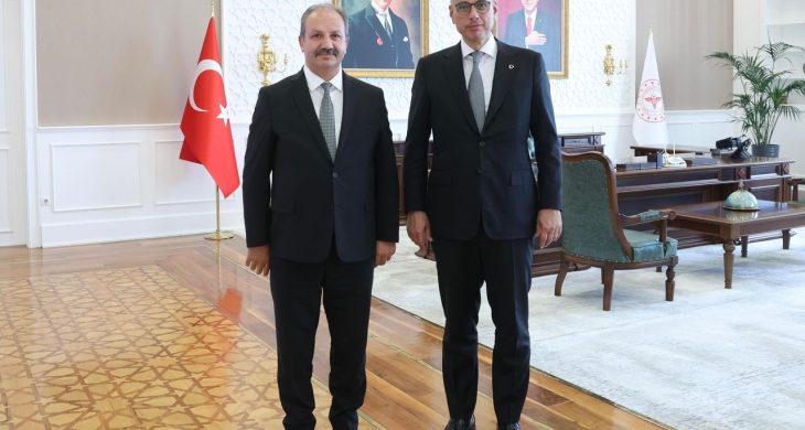 Sağlık-Sen, Toplu Sözleşme gündemiyle Sağlık Bakanı Memişoğlu’nu ziyaret etti