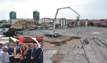 Modern Kapalı Salı Pazarı’nın Temeli Dualarla Atıldı