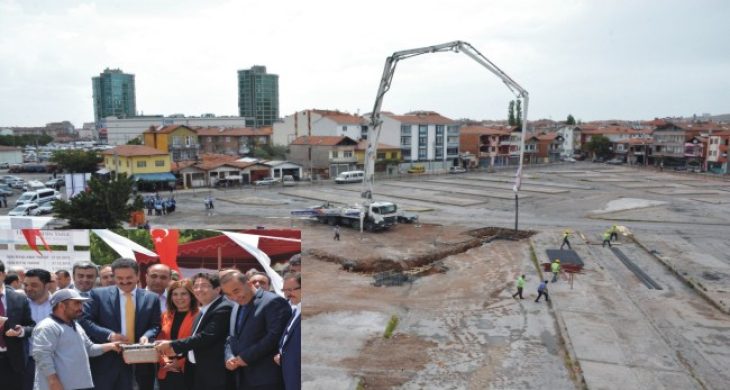 Modern Kapalı Salı Pazarı’nın Temeli Dualarla Atıldı