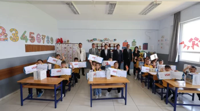 Hatay Samandağ’da karne sevinci