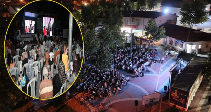 Yaz akşamları sinemasının adresi bu kez Halife Sultan ve Gülevler oldu