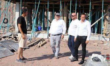 Keçiborlu’da spor yatırımları yerinde incelendi