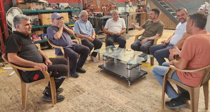 Oğuz’dan Bucak esnafına gönül ziyareti