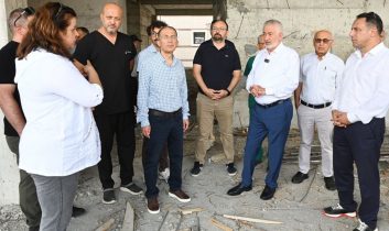 Rektör Saltan: Bu binayı gördükçe heyecanlanıyoruz