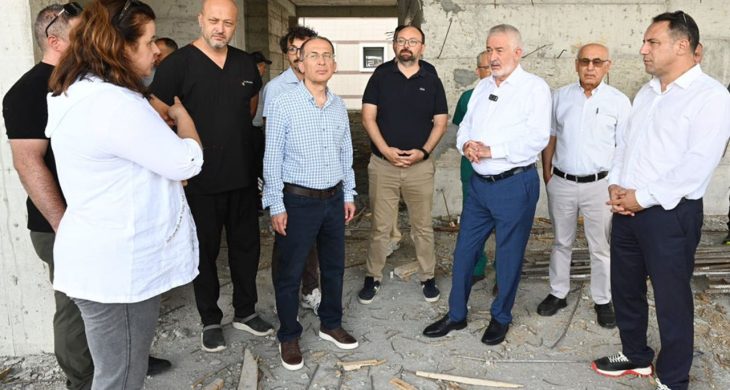 Rektör Saltan: Bu binayı gördükçe heyecanlanıyoruz