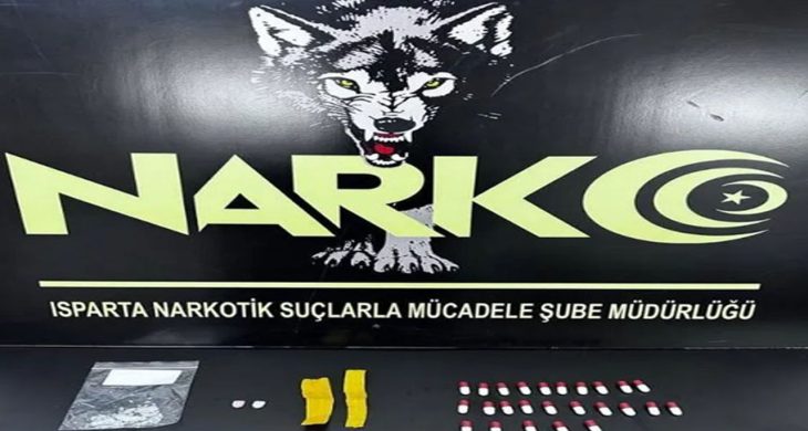 Isparta’da uyuşturucu operasyonu: 2 kişi yakalandı