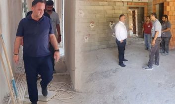 Sütçüler’de KYK yurdu inşaatında sona yaklaşıldı