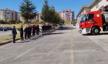 Isparta itfaiyesi’nden, Alanya’daki yangına destek