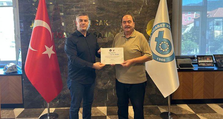 Polis eşleri derneği’nden Başkan Meçikoğlu’na teşekkür