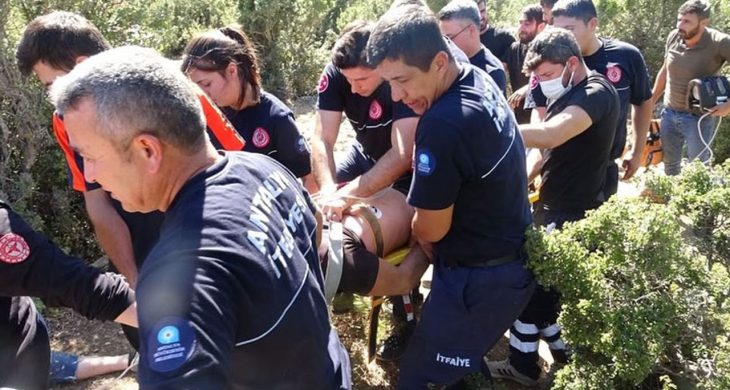 Antalya’da define faciası: 1 ölü 2 yaralı