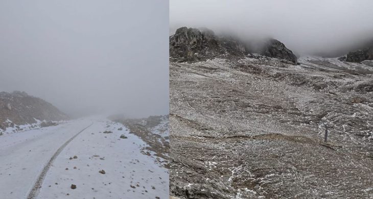Isparta’nın zirvesine sezonun ilk karı düştü