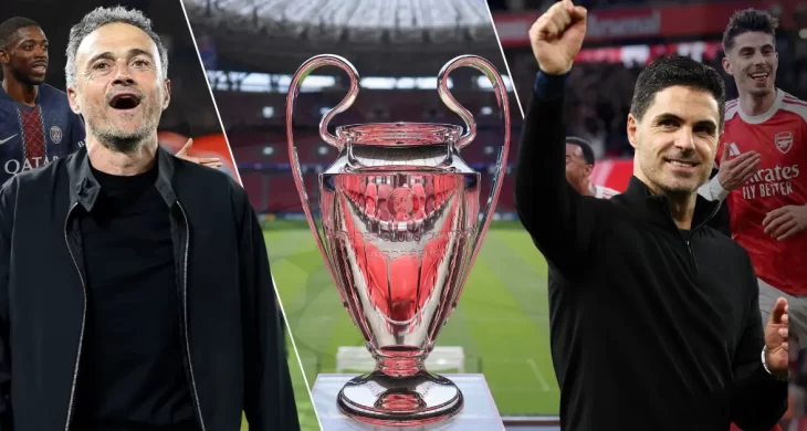 Şampiyonlar Ligi’nde dev final: PSG ile Arsenal karşı karşıya