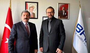 Samsun Valisi Orhan Tavlı’dan Gazeteci Said Çetintaş’a anlamlı ziyaret