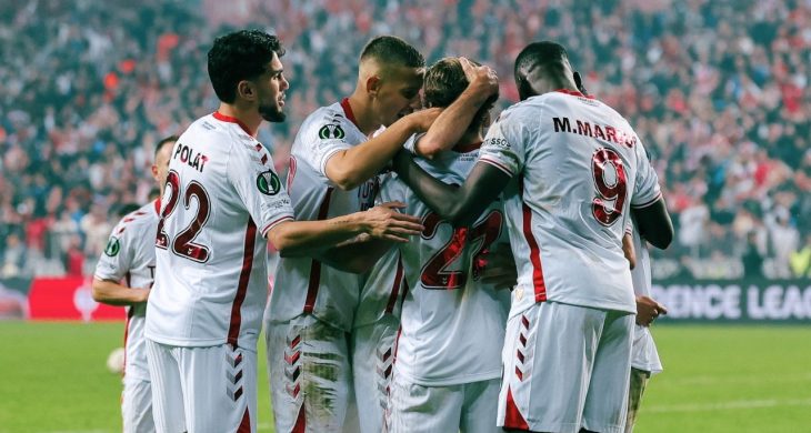 Samsunspor Avrupa’da fırtına gibi esiyor