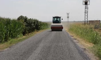 Şanlıurfa Ceylanpınar kırsalında ulaşım konforu artıyor
