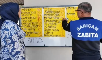 Sarıçam’da okul kantinlerine sıkı denetim!