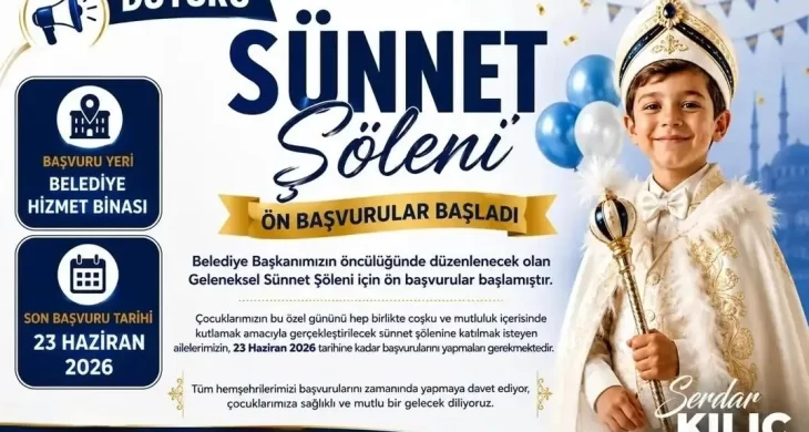 Sarıkamış Belediyesi’nden Geleneksel Sünnet Şöleni için ön başvuru çağrısı