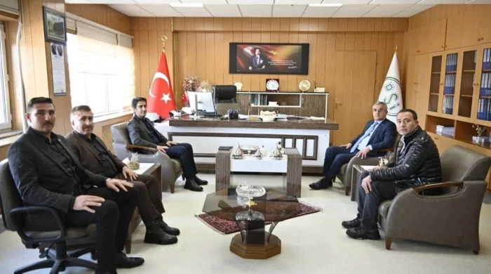Sarıkamış Heyetinden Kars DSİ 24. Bölge Müdürlüğü’ne ziyaret