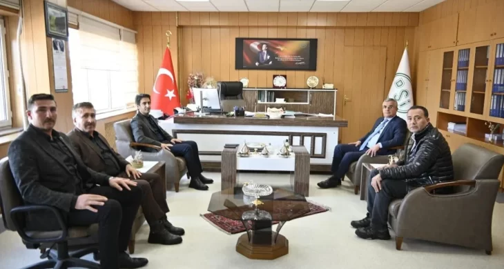 Sarıkamış Heyetinden Kars DSİ 24. Bölge Müdürlüğü’ne ziyaret