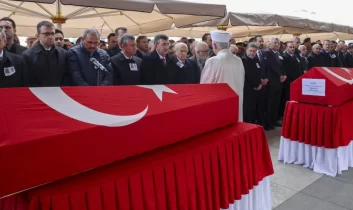 Şehit ASELSAN teknisyenleri Ankara’da son yolculuğuna uğurlandı