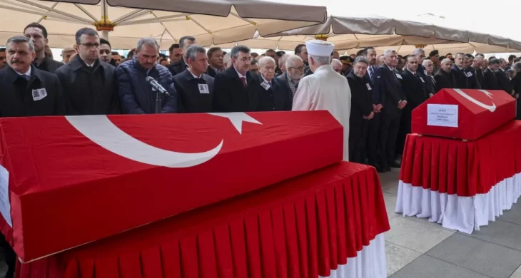 Şehit ASELSAN teknisyenleri Ankara’da son yolculuğuna uğurlandı