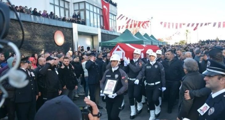 Düzceli Şehit Polis “Turgut Külünk” Akçakoca’da hüzünle uğurlandı