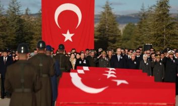 Şehit olan 20 kahraman askerimiz memleketlerine uğurlandı