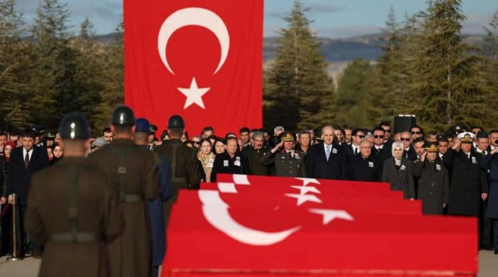 Şehit olan 20 kahraman askerimiz memleketlerine uğurlandı