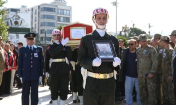 Şehit Talat Okur Hatay’da son yolculuğuna uğurlandı
