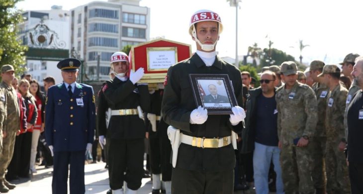 Şehit Talat Okur Hatay’da son yolculuğuna uğurlandı