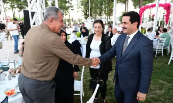 Şehit ve gazi aileleri Babalar Günü’nde unutulmadı