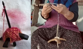 Serik’te geleneksel yün eğirme geleneğini yaşatıyor