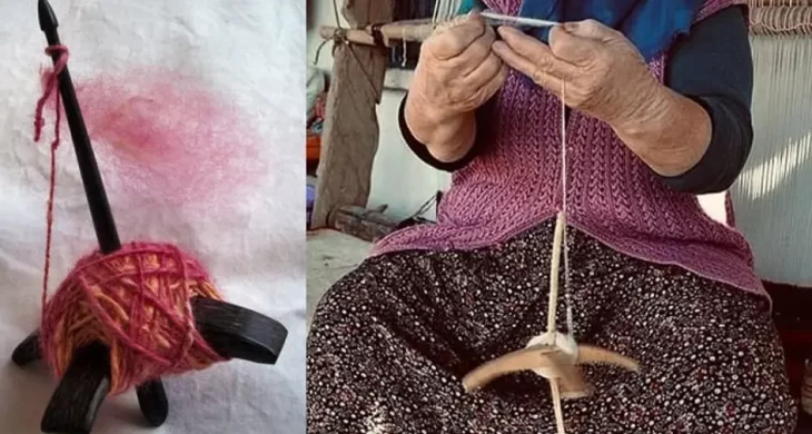 Serik’te geleneksel yün eğirme geleneğini yaşatıyor