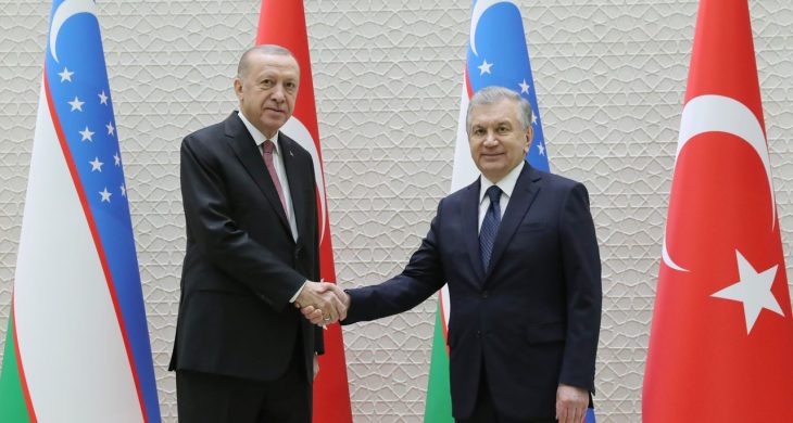 Erdoğan, Özbekistan Cumhurbaşkanı telefon görüşmesi yaptı