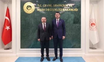 Sincan Belediye Başkanı Ercan, Bakan Kurum ile görüştü